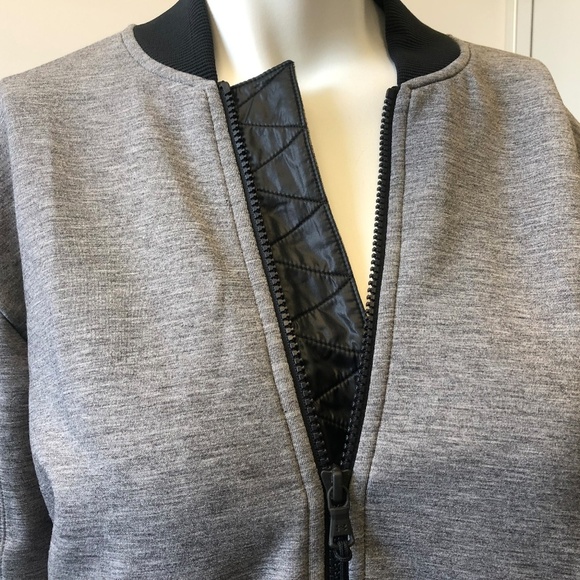 UNDER ARMOUR Gray Bomber Jacket - Picture 3 of 8